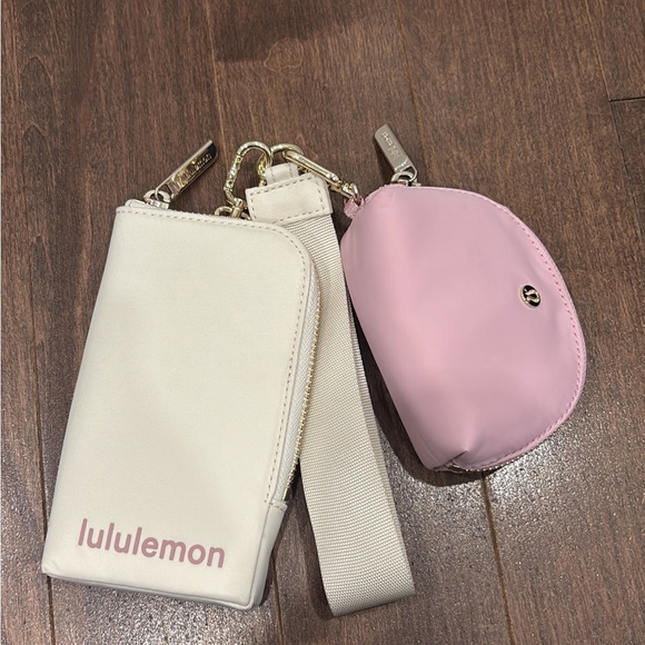 lululemon athletica Handbags - lululemon athletica Pink and Cream Bag Duo